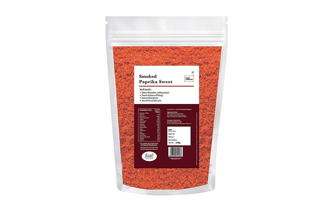 Chef Urbano Smoked Paprika Sweet    Pack  250 grams